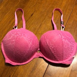 Victoria’s Secret Pink Lace Push Up Bra